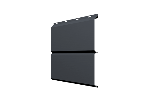 ЭкоБрус 0,345 GL 0.5 Satin с пленкой RAL 7024 мокрый асфальт