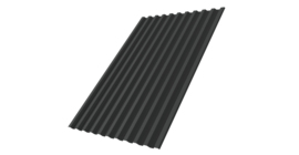 Профнастил С21R 0,5 Satin RAL 7016 антрацитово-серый