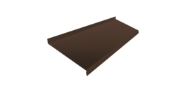 Отлив простой 250 0,45 Drap TR RAL 8017 шоколад (3м)