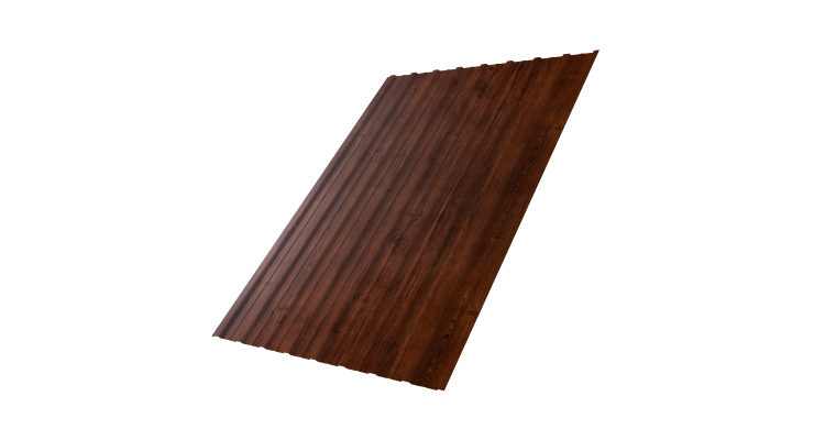 Профнастил С10A 0,45 Print Premium Cherry Wood Fresh TwinColor