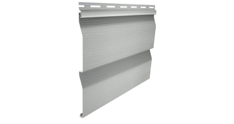 Сайдинг Корабельный брус Серый