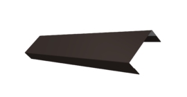 Ламель лицевая 50 забора жалюзи Texas 0.5 PurPro с пленкой RR 32 темно-коричневый