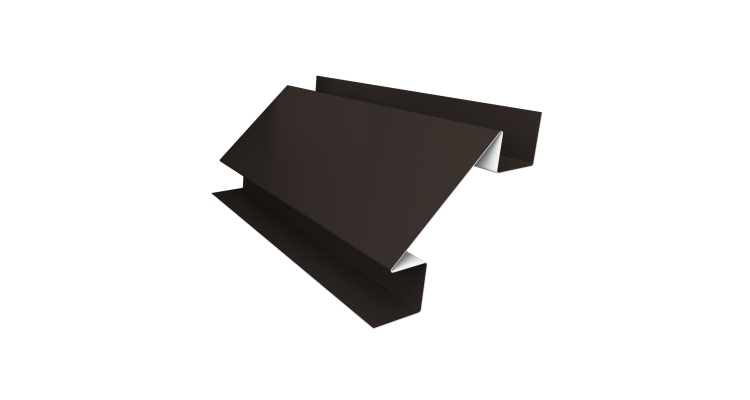 Планка угла внутреннего сложного Экобрус Grand Line 0,5 Drap TX RR 32 темно-коричневый (2м)