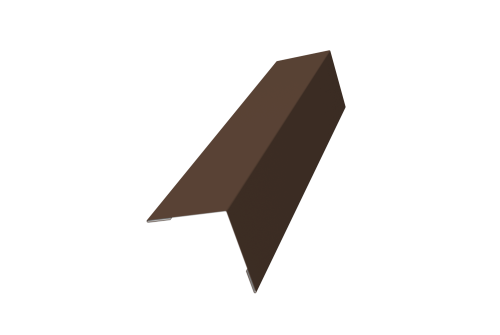 Угол внешний 50х50 0,5 Satin Matt RAL 8017 шоколад (3м)