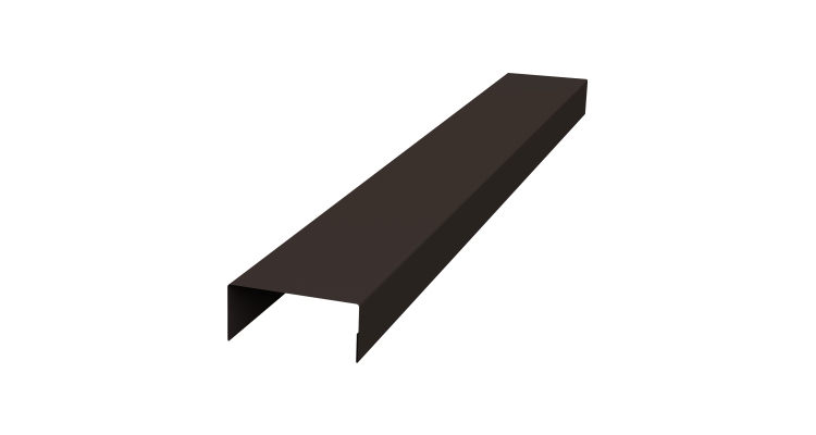 Крышка 30х20 жалюзи Texas 0,5 Satin Matt TX RR 32 темно-коричневый (2м)