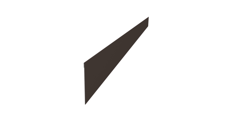 Ламель забора жалюзи Palermo 0,5 PurPro RR 32 темно-коричневый