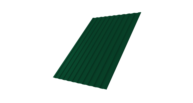 Профнастил С8А 0,45 Drap RAL 6005 зеленый мох